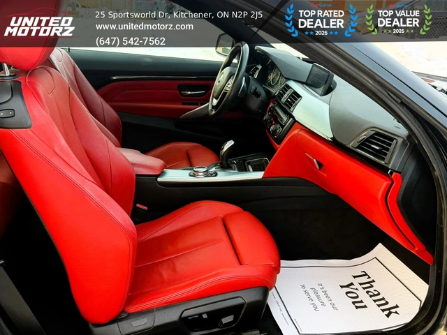 BMW 428 COUPE * ЧЕРВЕН КОЖЕН САЛОН * ПАМЕТ * ШИБЕДАХ * ПОД - автомобили, коли, обяви за нови и употребявани 9