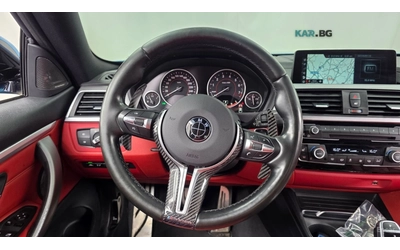 BMW 430 M SPORT* ЧЕРВЕНА КОЖА* ПОДГРЕВ* HEADUP* PANO - автомобили, коли, обяви за нови и употребявани 11