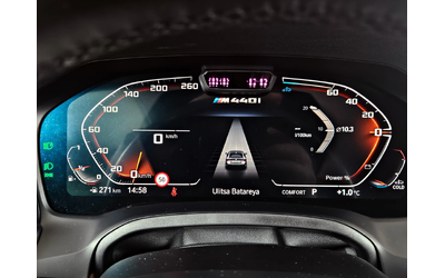 BMW 440 M/XD/HUD/DISTR/3DCAM/HARMAN/CAR PLAY/AMBIENT/LIZIN - автомобили, коли, обяви за нови и употребявани 8