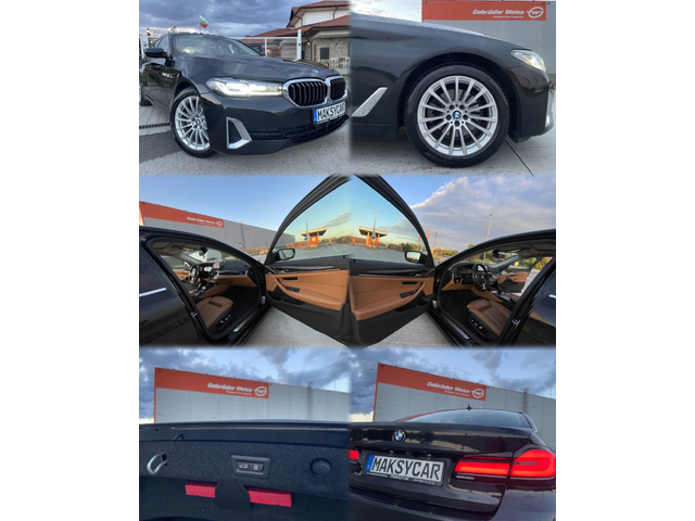 BMW 520 XD Mild Hybrid Luxury Line - автомобили, коли, обяви за нови и употребявани 16