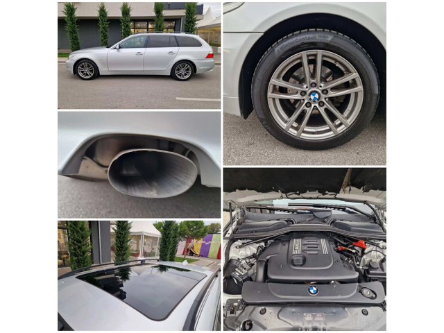 BMW 520 АВТОМАТИК, КОЖА, ПАНОРАМА - автомобили, коли, обяви за нови и употребявани 6