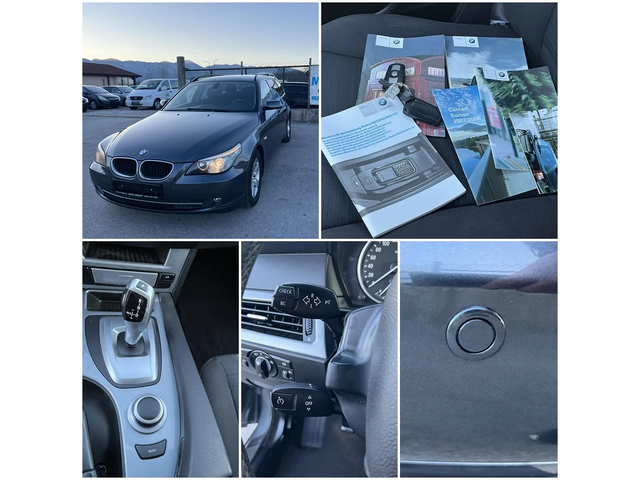 BMW 520 2.0TDI 163кс FACE  АВТОМАТ КСЕНОН ВНОС ИТАЛИЯ - автомобили, коли, обяви за нови и употребявани 12