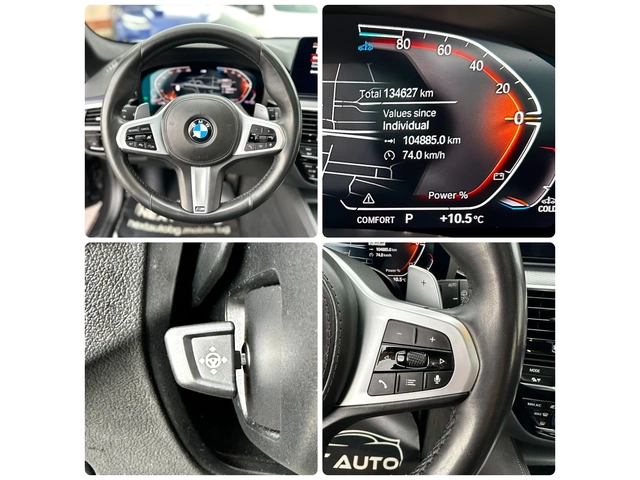 BMW 520 D 190HP XDRIVE M PACK 360'3D CAM PANO ОБДУХВАН - автомобили, коли, обяви за нови и употребявани 12