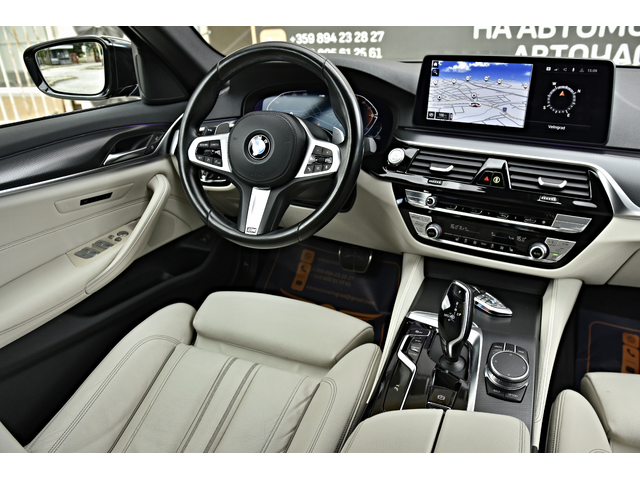 BMW 520 M SPORT/Xdrive/Face/Digital/ЛИЗИНГ - автомобили, коли, обяви за нови и употребявани 9