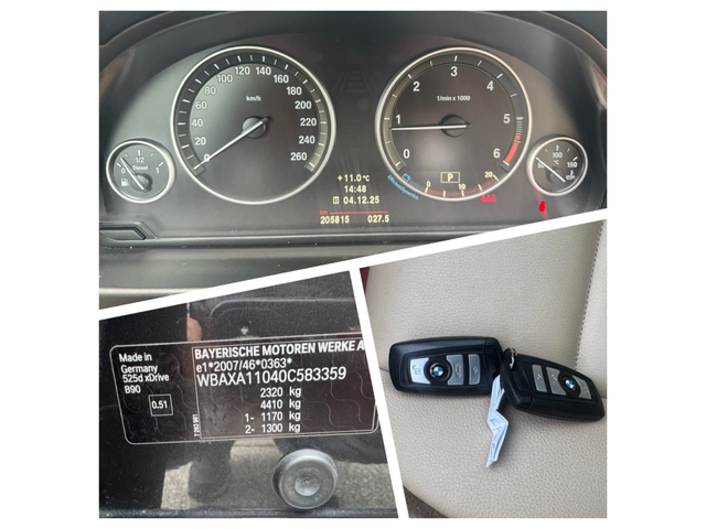 BMW 525 D X-DRIVE - автомобили, коли, обяви за нови и употребявани 14