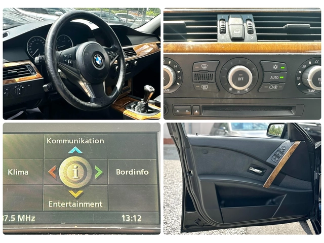 BMW 525 2.5D 177HP КОЖА EURO 4 - автомобили, коли, обяви за нови и употребявани 13