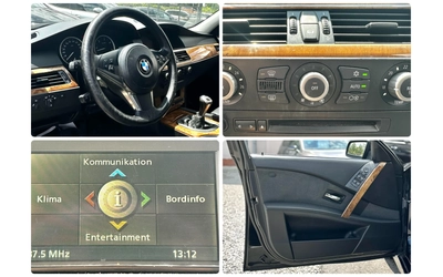 BMW 525 2.5D 177HP КОЖА EURO 4 - автомобили, коли, обяви за нови и употребявани 13