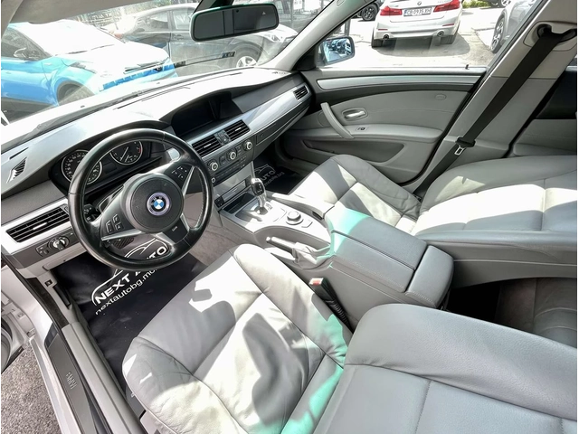 BMW 525 3.0i 218HP NAVI ПОДГРЕВ - автомобили, коли, обяви за нови и употребявани 8