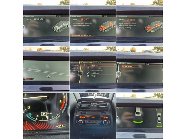 BMW 530 3.0D-258кс= АВТОМАТ= 4Х4= DISTRONIC= HUD= LOGIC 7 - автомобили, коли, обяви за нови и употребявани 15