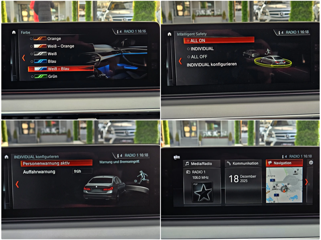 BMW 530 M5/FACE/LASER/GERMANY/CAMERA/AMBIENT/AUTO H/LIZING - автомобили, коли, обяви за нови и употребявани 13