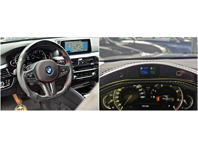 BMW 530 M5/FACE/LASER/GERMANY/CAMERA/AMBIENT/AUTO H/LIZING - автомобили, коли, обяви за нови и употребявани 9