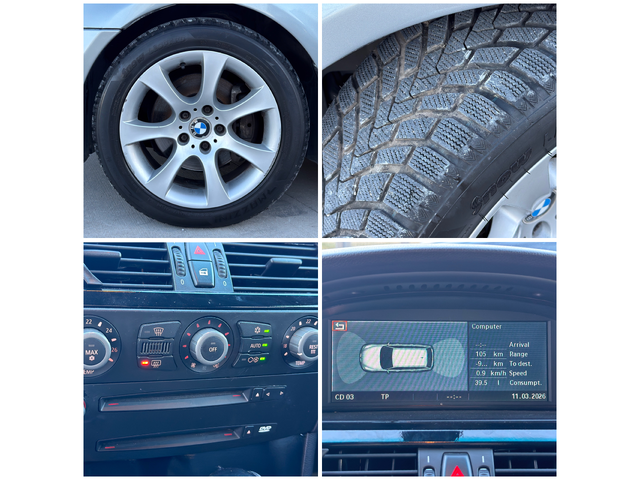 BMW 530 D* 2006г.* АВТОМАТИК* КОЖА* Топ Състояние* 230.000КМ - автомобили, коли, обяви за нови и употребявани 16