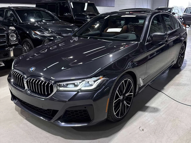 BMW 540 | 360 | HUD | HARMAN KARDON | CARFAX | - автомобили, коли, обяви за нови и употребявани 14