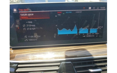 BMW 540 ПОДГРЕВ* ОБДУХВАНЕ* HARMAN* KARDON* 360* HUD* - автомобили, коли, обяви за нови и употребявани 9