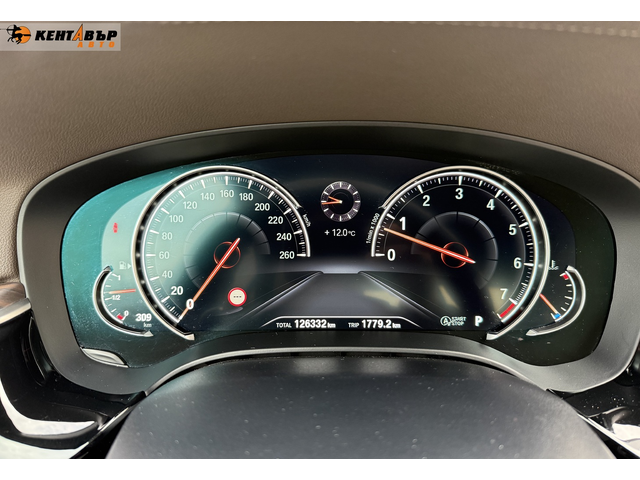 BMW 540I X Drive 3.0i 340к.с./Сервизна история/Реални км/ГАРАНЦИЯ ОТ КЕНТАВЪР - автомобили, коли, обяви за нови и употребявани 14