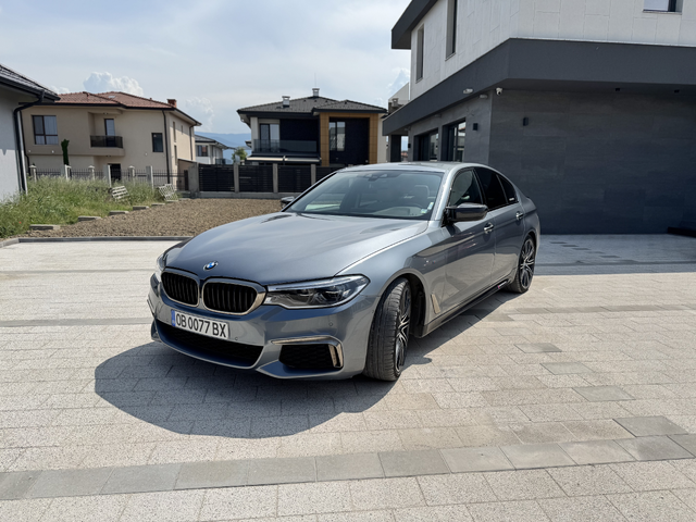 BMW 550 xDrive M550d/90K KM/H&K/360/Заден завиващ мост/CarPlay - автомобили, коли, обяви за нови и употребявани 1
