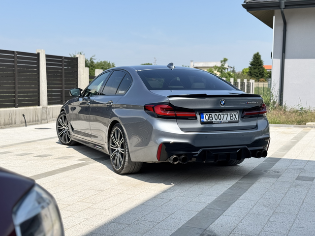 BMW 550 xDrive M550d/90K KM/H&K/360/Заден завиващ мост/CarPlay - автомобили, коли, обяви за нови и употребявани 3