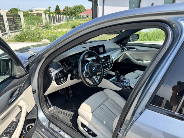 BMW 550 xDrive M550d/90K KM/H&K/360/Заден завиващ мост/CarPlay - автомобили, коли, обяви за нови и употребявани 5