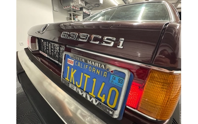 BMW 635 633 CSI - автомобили, коли, обяви за нови и употребявани 15