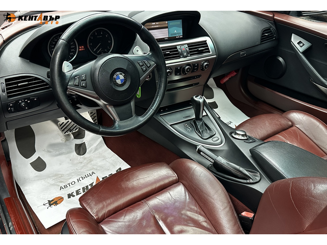 BMW 650 4.8i 367 к.с./внос от Корея/реални км/ГАРАНЦИЯ - автомобили, коли, обяви за нови и употребявани 8