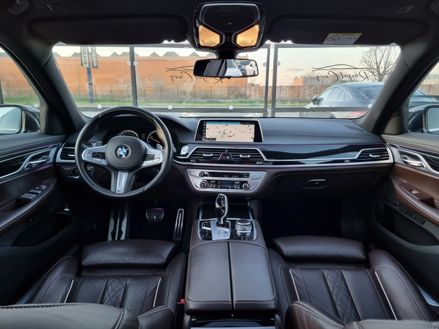 BMW 730 /Long/M-Paket/Distronic/Head up/Панорама/ - автомобили, коли, обяви за нови и употребявани 14