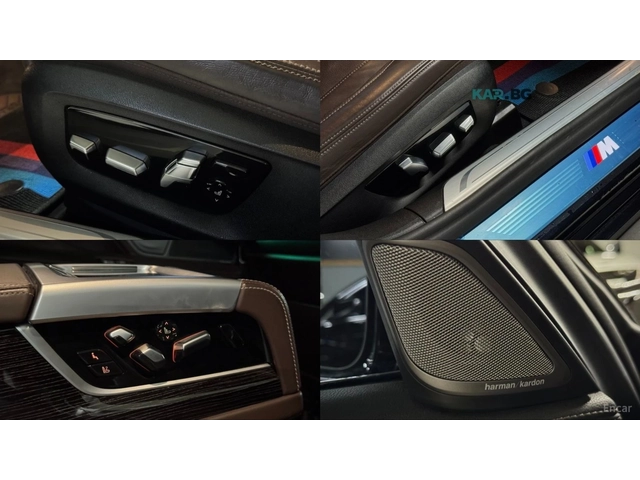 BMW 740 LI/XDRIVE/M-SPORT/DISTRONIC/HUD/360 VIEW - автомобили, коли, обяви за нови и употребявани 15