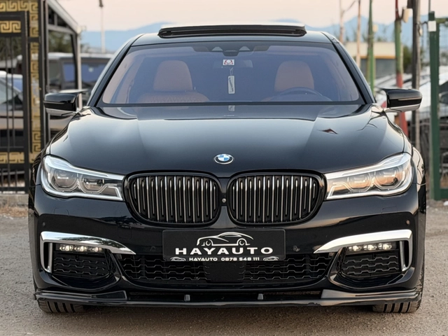 BMW 740 Ld= xDrive= M-pack= Long= Individual= 3xTV= B & W= - автомобили, коли, обяви за нови и употребявани 1