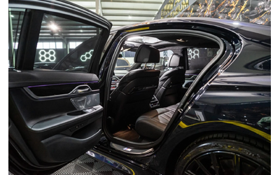 BMW 750 D LONG XDRIVE FULL M B&W HUD ЛИЗИНГ 100% - автомобили, коли, обяви за нови и употребявани 14