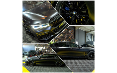 BMW 750 D XDRIVE BLACK FIRE EDITION 1OF150 ЛИЗИНГ 100% - автомобили, коли, обяви за нови и употребявани 16