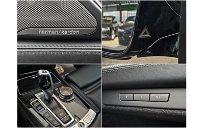 BMW 750 M/XD/SHADOW/DISTR/HUD/360CAM/ВАКУУМ/ОБДУХ/AMBI/LIZ - автомобили, коли, обяви за нови и употребявани 12