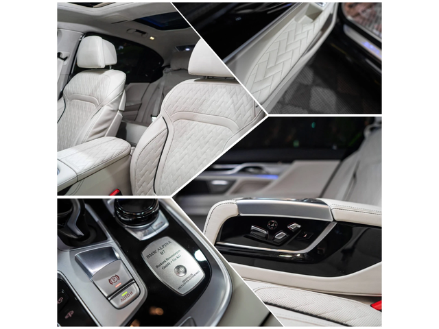 BMW 760 B7 ALPINA INDIVIDUAL ПАНО H&K HUD ЛИЗИНГ 100% - автомобили, коли, обяви за нови и употребявани 15