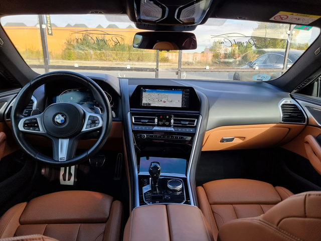 BMW 840 * INDIVIDUAL* Xdrive* Mpack* Head up* Distr* harma - автомобили, коли, обяви за нови и употребявани 13