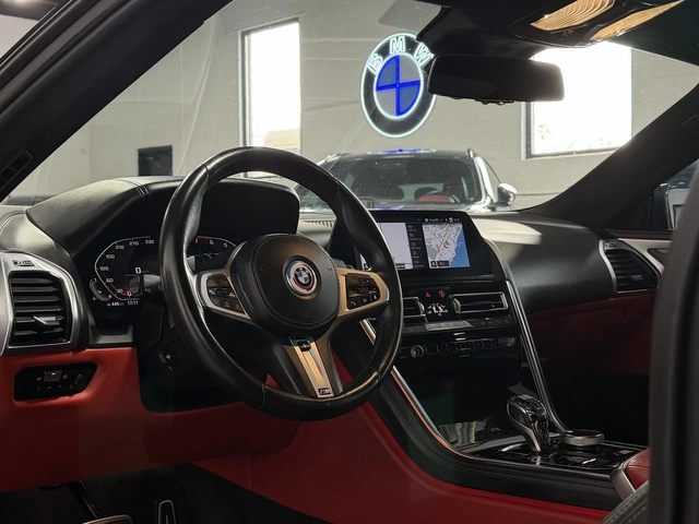 BMW 850 SWAROVSKI / H&K / 360 / HUD / CARBON ROOF / ОБДУХ - автомобили, коли, обяви за нови и употребявани 6