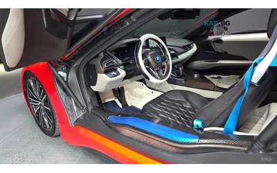 BMW i8 COUPE* HUD* КОЖА* НАВИ* - автомобили, коли, обяви за нови и употребявани 8