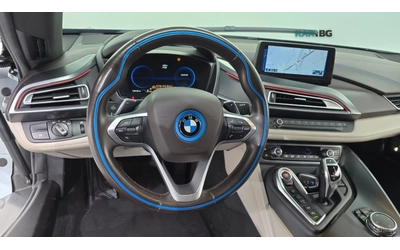 BMW i8 Coupe* HUD* 360* КОЖА* НАВИ - автомобили, коли, обяви за нови и употребявани 11