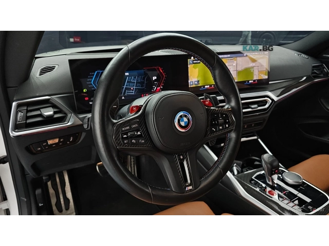 BMW M2 ПОДГРЕВ* ДИСТРОНИК* КАМЕРА* HUD* HARMAN* - автомобили, коли, обяви за нови и употребявани 5