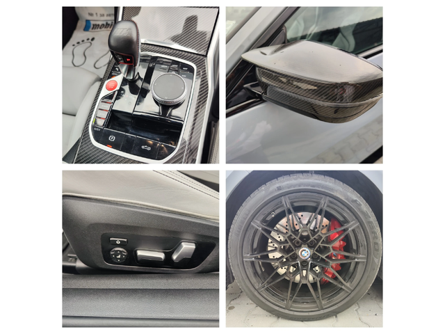 BMW M4 COMPETETION* CARBON* HARMANN* PODGREV* 360CAM* LIZ - автомобили, коли, обяви за нови и употребявани 12