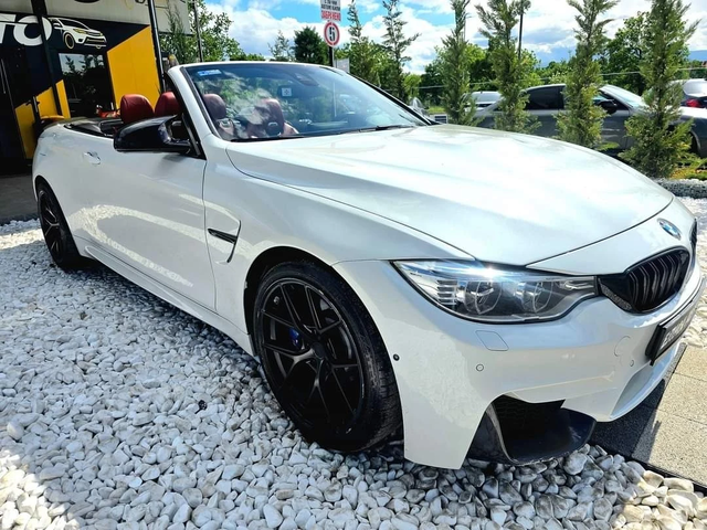 BMW M4 КАБРИО TOP FULL ЧЕРВЕНА КОЖА ЛИЗИНГ 100% - автомобили, коли, обяви за нови и употребявани 0