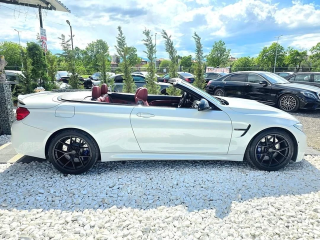 BMW M4 КАБРИО TOP FULL ЧЕРВЕНА КОЖА ЛИЗИНГ 100% - автомобили, коли, обяви за нови и употребявани 11