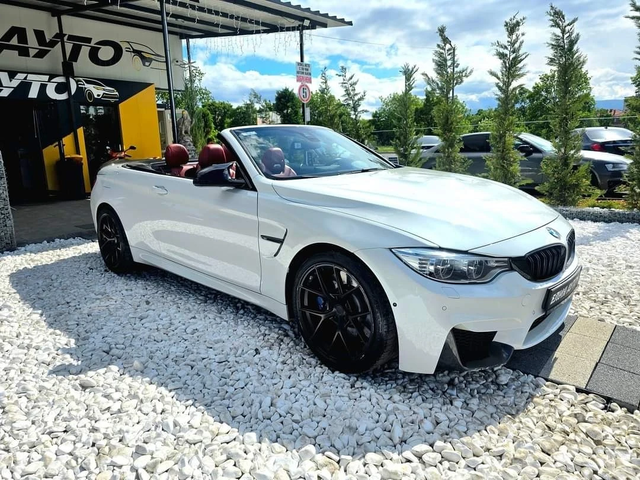 BMW M4 КАБРИО TOP FULL ЧЕРВЕНА КОЖА ЛИЗИНГ 100% - автомобили, коли, обяви за нови и употребявани 1