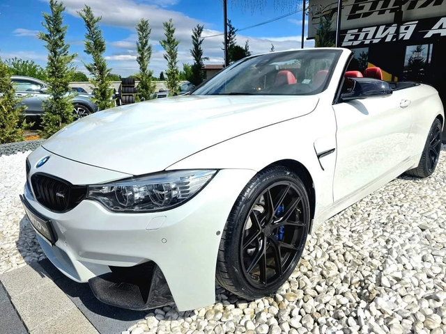 BMW M4 КАБРИО TOP FULL ЧЕРВЕНА КОЖА ЛИЗИНГ 100% - автомобили, коли, обяви за нови и употребявани 3