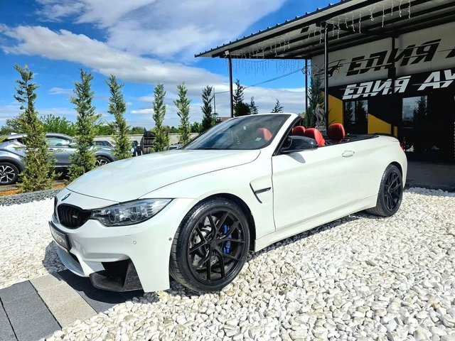 BMW M4 КАБРИО TOP FULL ЧЕРВЕНА КОЖА ЛИЗИНГ 100% - автомобили, коли, обяви за нови и употребявани 4