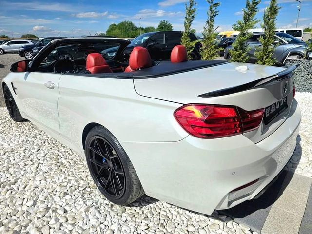 BMW M4 КАБРИО TOP FULL ЧЕРВЕНА КОЖА ЛИЗИНГ 100% - автомобили, коли, обяви за нови и употребявани 5