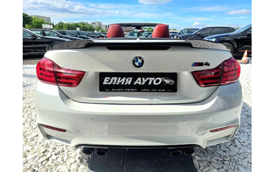 BMW M4 КАБРИО TOP FULL ЧЕРВЕНА КОЖА ЛИЗИНГ 100% - автомобили, коли, обяви за нови и употребявани 7