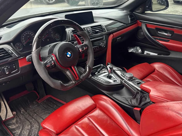 BMW M4 * 2dr Conv * RED LEATHER* ПОДГРЕВ* - автомобили, коли, обяви за нови и употребявани 4