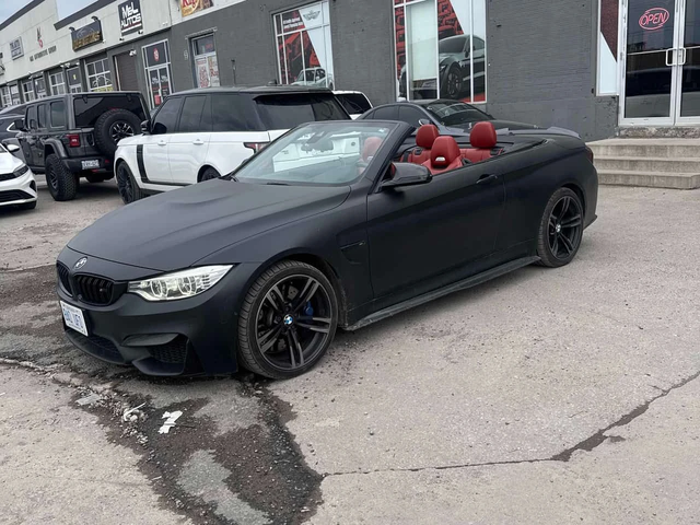 BMW M4 * 2dr Conv * RED LEATHER* ПОДГРЕВ* - автомобили, коли, обяви за нови и употребявани 9