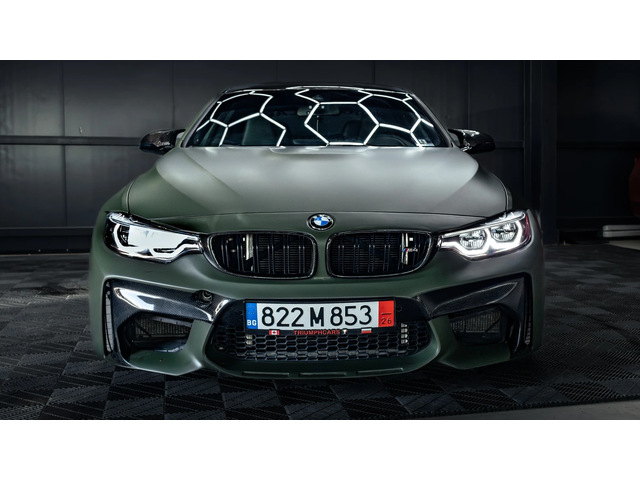 BMW M4 * S55* HeadUp* DCT* Downpipes* 550Hp* Carbon - автомобили, коли, обяви за нови и употребявани 0
