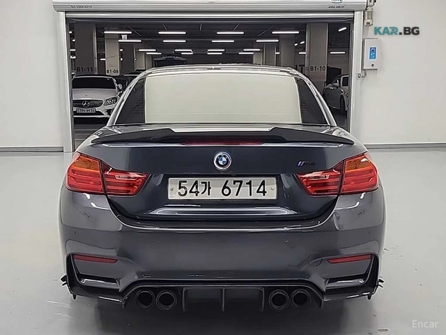 BMW M4 CABRIO* ЧЕРВЕНА КОЖА* HEAD UP* NAVI* КАМЕРА - автомобили, коли, обяви за нови и употребявани 2