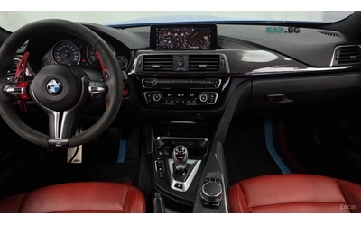 BMW M4 COUPE COMPETITION* HUD* КОЖА* НАВИ - автомобили, коли, обяви за нови и употребявани 12