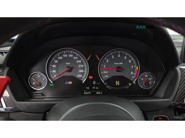 BMW M4 COUPE COMPETITION* HUD* КОЖА* НАВИ - автомобили, коли, обяви за нови и употребявани 6